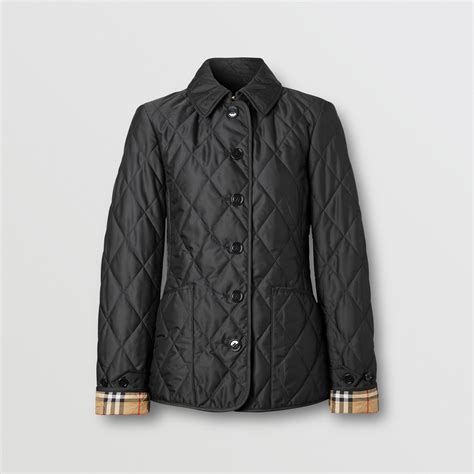 burberry london nova check down jacket quilted|burberry thermoregulated quilt jacket.